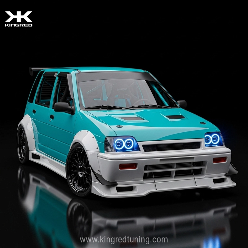 Daewoo Tico Tuning Azul Modelo  VII