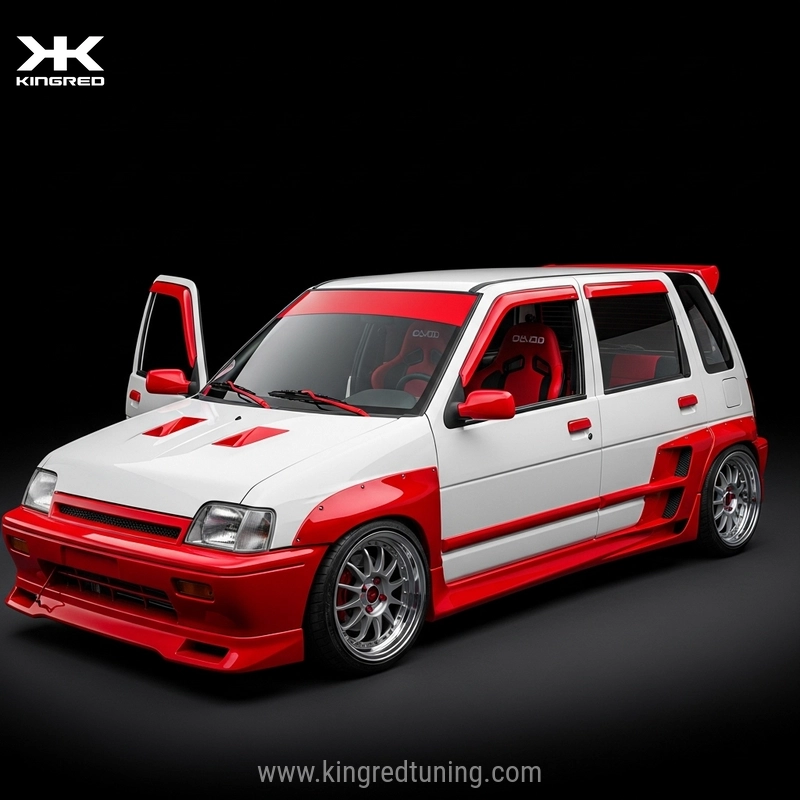 Daewoo Tico Tuning  Blanco Modelo VIII