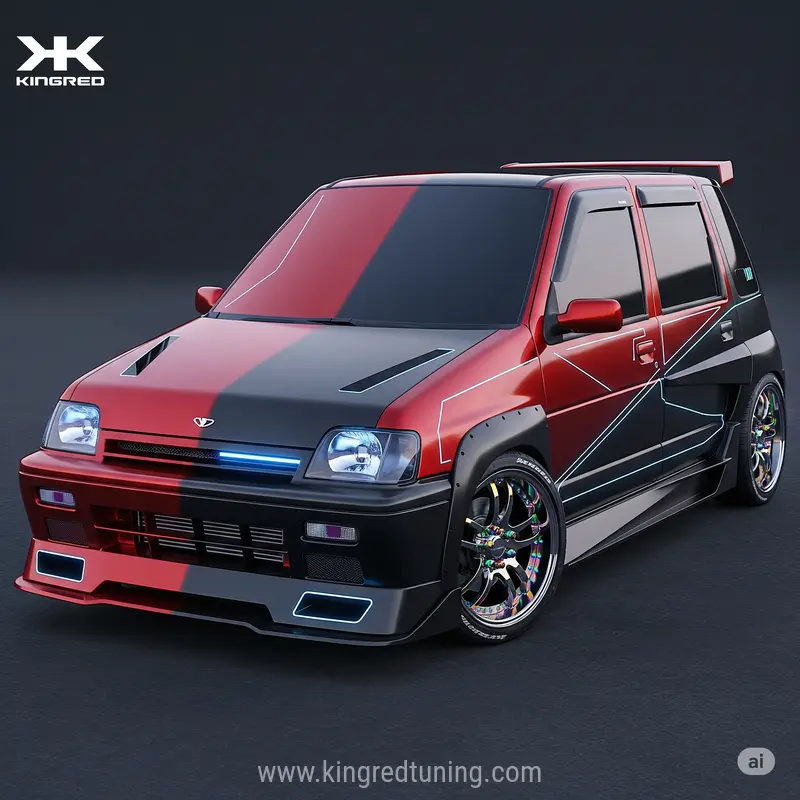 Inspiracion Tikera : Rojo y Negro