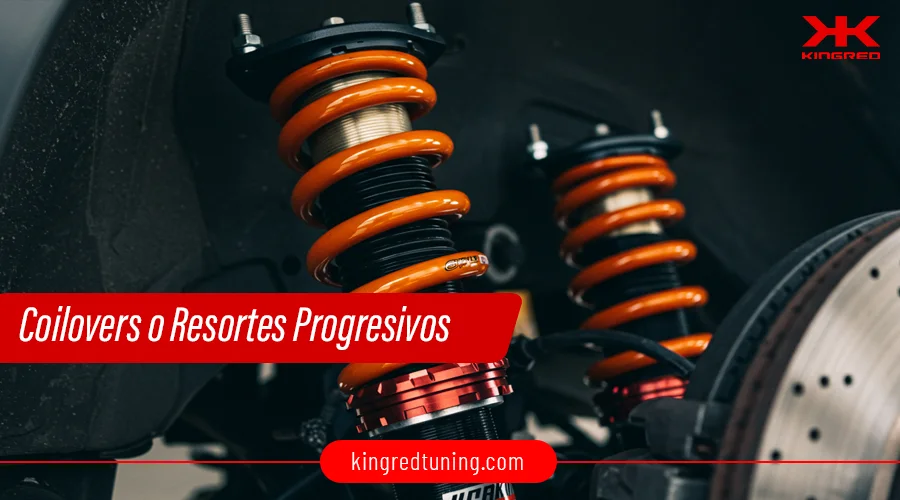 Sistema de Suspensión Deportiva: Coilovers o Resortes Progresivos