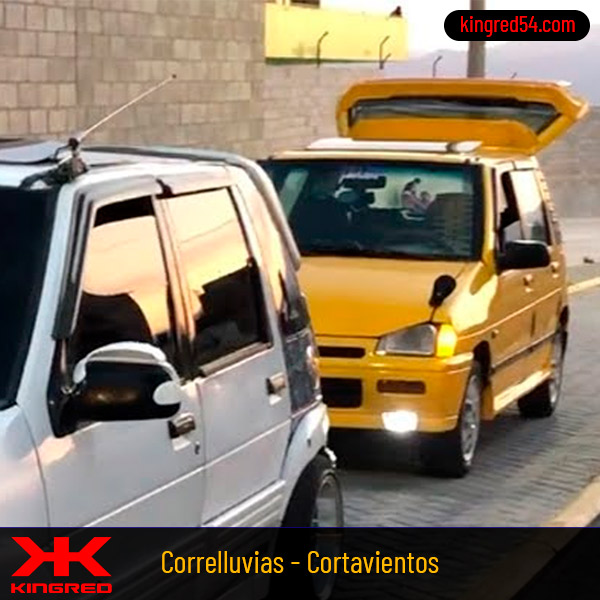 Cortavientos en Ticos tuning