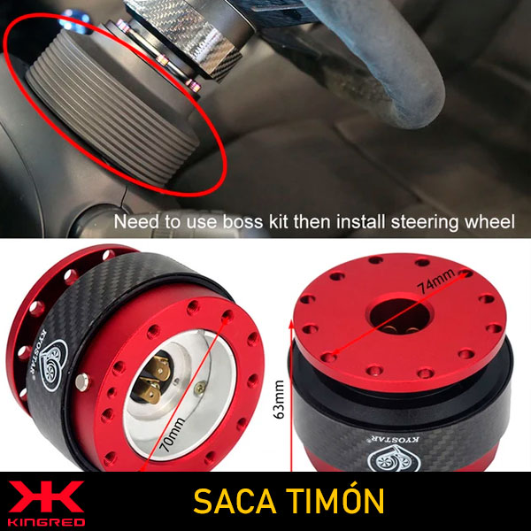 Instalación de Saca Timón