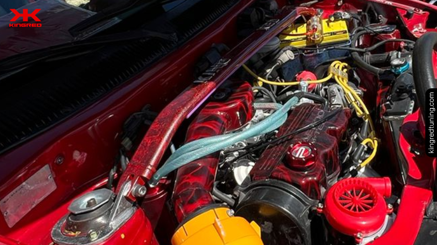 KingRed con una barra personalizada