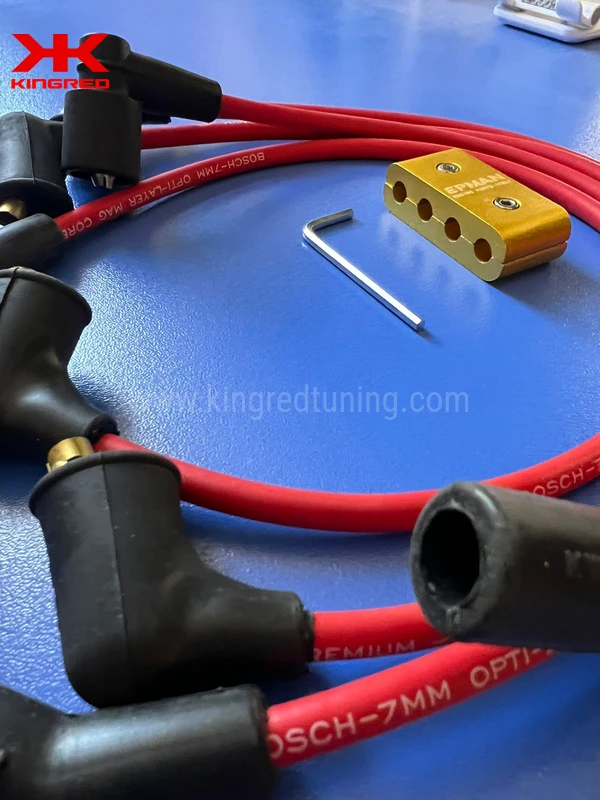 Vista de Cables  rojos